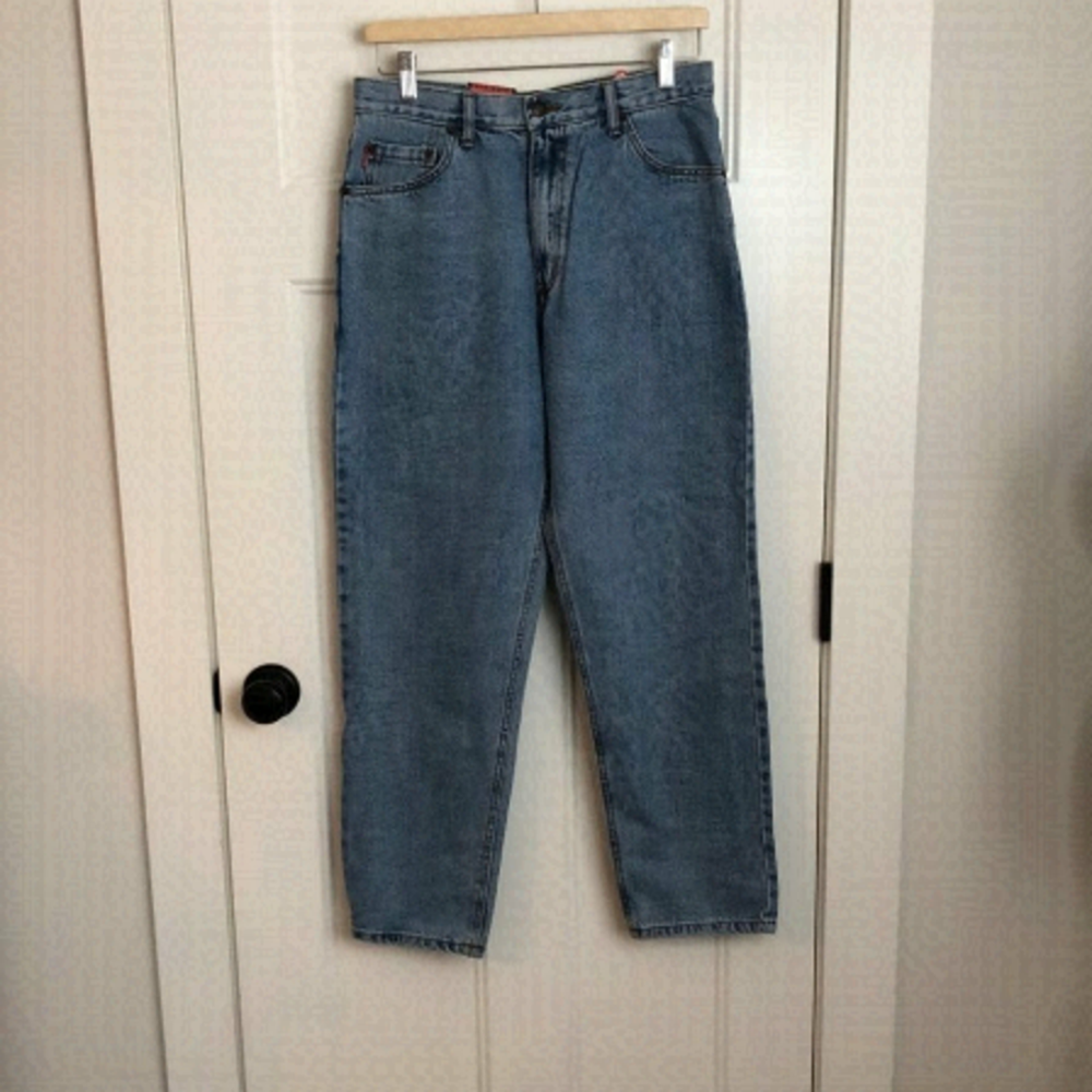 𝅺BUGLE Boys jeans NWT vintage y2k TAPERED MOM jeans vibes sz 32x30